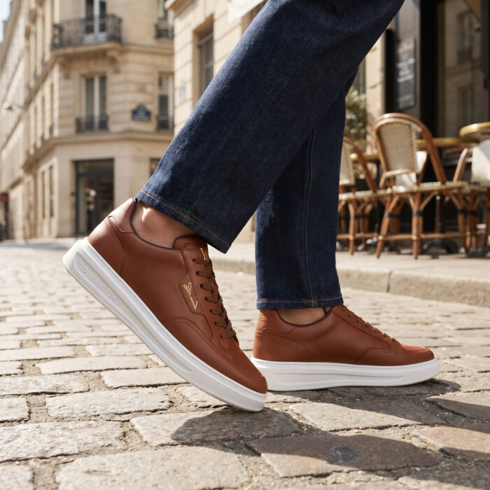 Louis Vuitton Beverly Hills Grained Calf Leather Brown [Lifestyle AI]