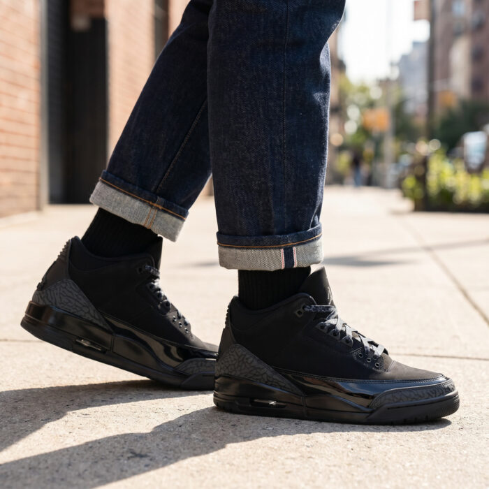 Air Jordan 3 Retro Black Cat 2025 [Lifestyle AI]