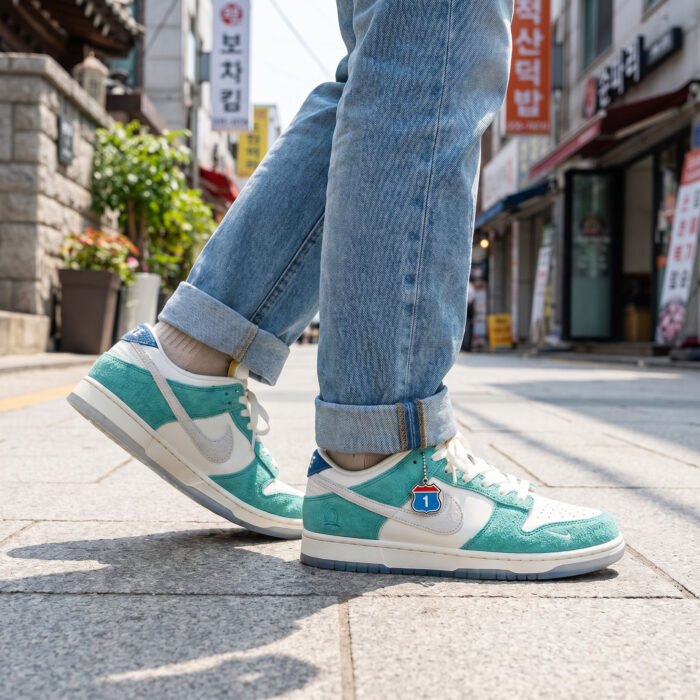 Nike Dunk Low x Kasina Neptune Green Limited Edition [Lifestyle AI]