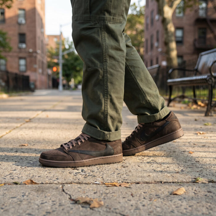 Air Jordan 1 Low OG SP x Travis Scott Velvet Brown [Lifestyle AI]