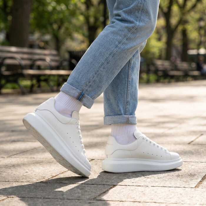 Alexander McQueen Oversized Sneaker 'White' 2019 Edition [Lifestyle AI]