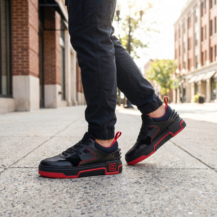 Christian Louboutin Astroloubi Black Red [Lifestyle AI]