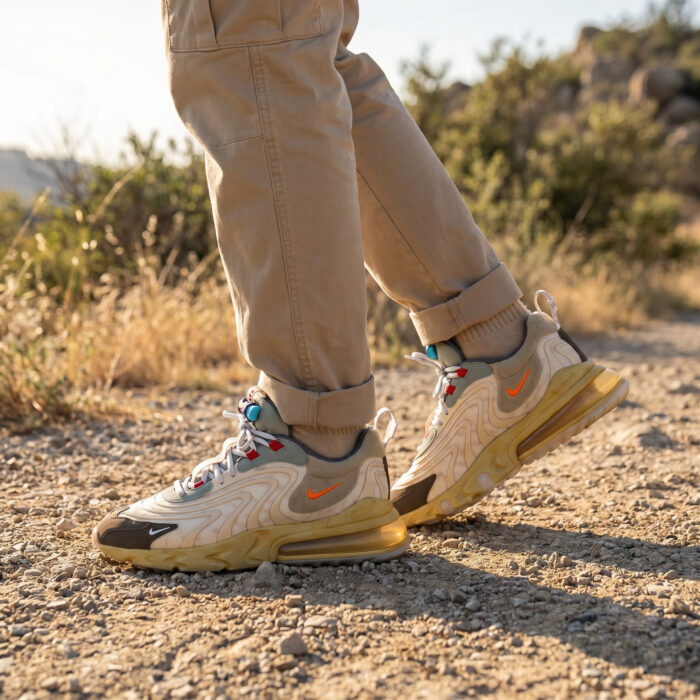 Nike Air Max 270 React x Travis Scott Cactus Trails [Lifestyle AI]