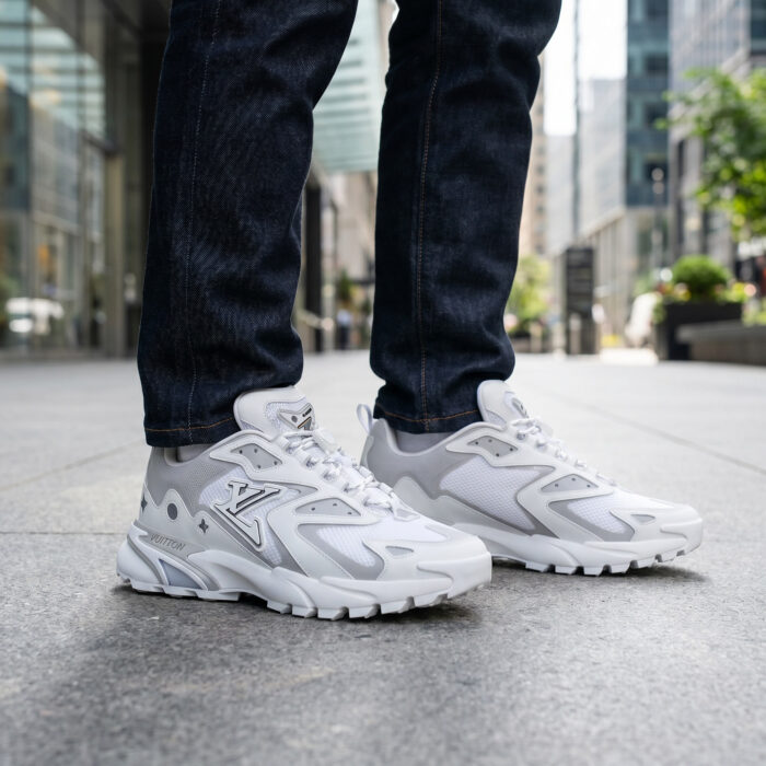 Louis Vuitton Runner Tatic White Grey [Lifestyle AI]