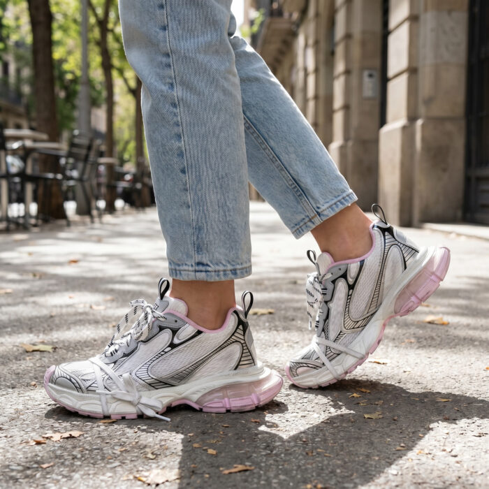 Balenciaga 3XL Gel Clearsole White / Pink [Lifestyle AI]