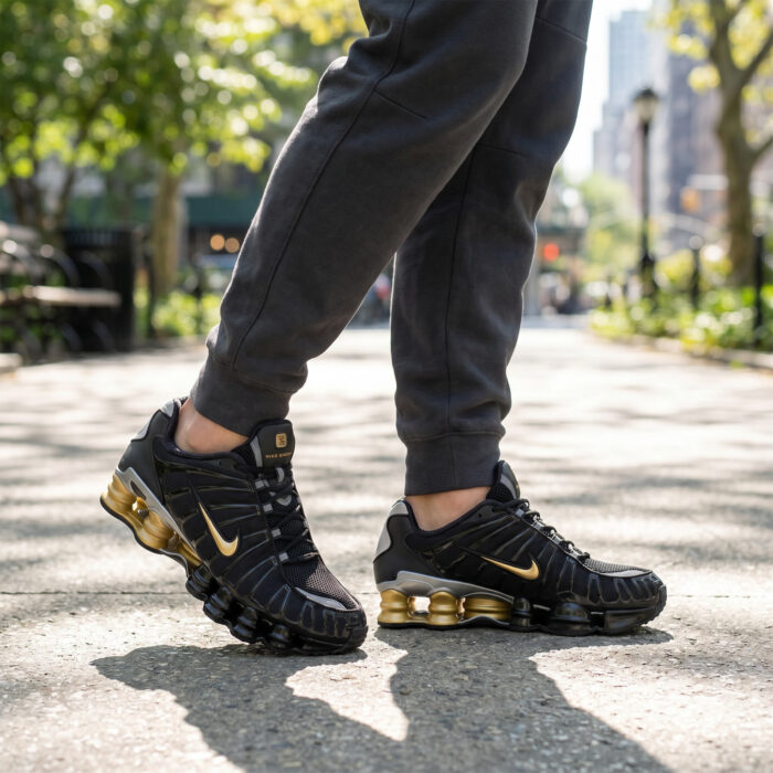 Nike Shox TL x Neymar Jr. Black Gold [Lifestyle AI]