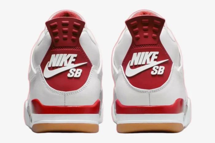 Air Jordan 4 Retro x Nike SB Varsity Red Gum - Image 4