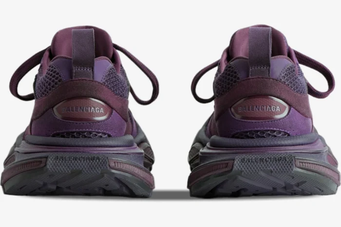 Balenciaga 3XL Sneaker Purple Black Distressed Edition - Image 5