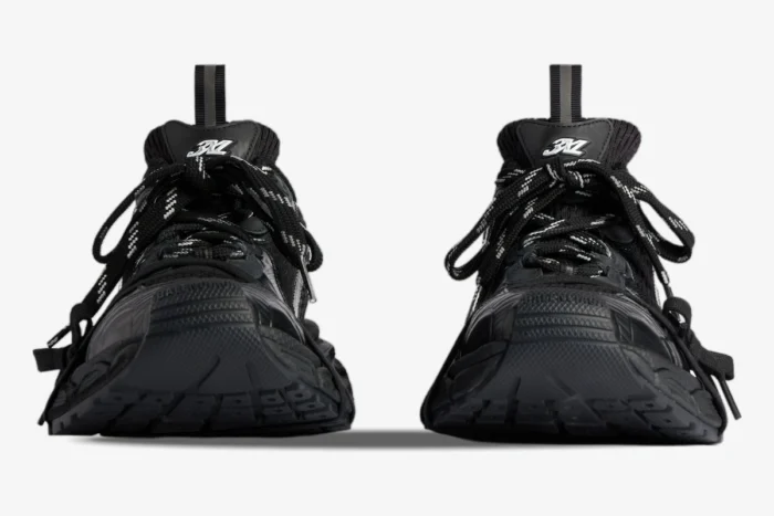 Balenciaga 3XL Sneaker 'Black' Distressed Edition - Image 3