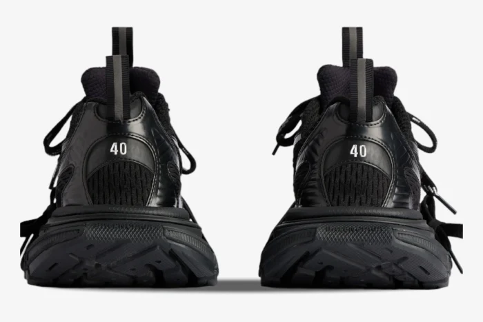 Balenciaga 3XL Sneaker 'Black' Distressed Edition - Image 5