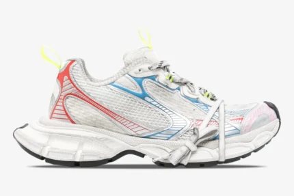 Balenciaga 3XL White MultiColor Distressed Sneaker