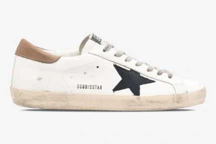 Golden Goose Super-Star Handcrafted Distressed Leather Sneaker