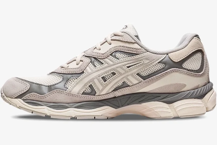 ASICS Gel NYC Cream Oyster Grey - Image 3