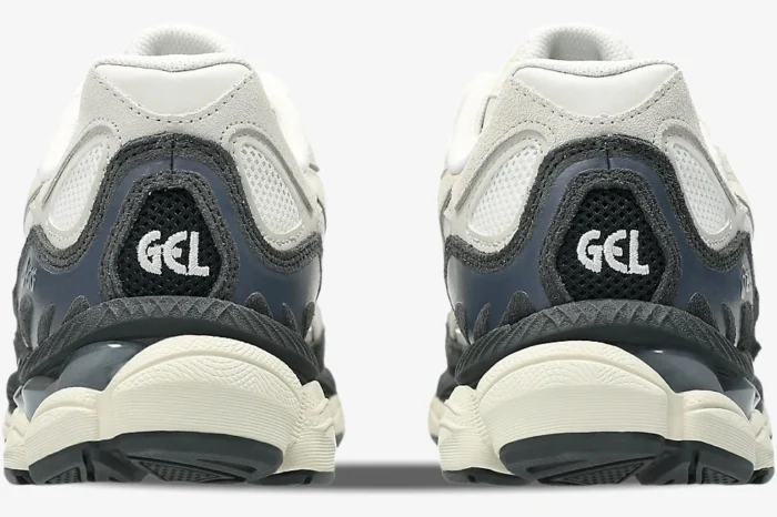 ASICS Gel NYC White Smoke Grey - Image 2