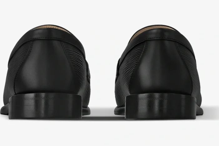 Louis Vuitton Major Loafer Grained Calf Leather Black - Image 3