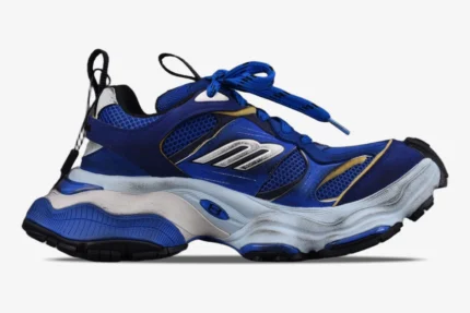 Balenciaga Cargo Sneaker Dark Blue Distressed