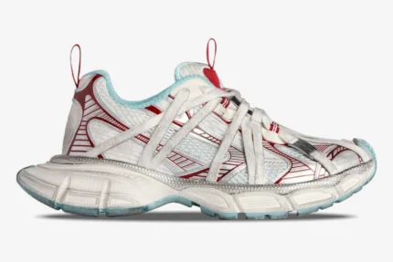 Balenciaga 3XL Extreme Laces B White / Red