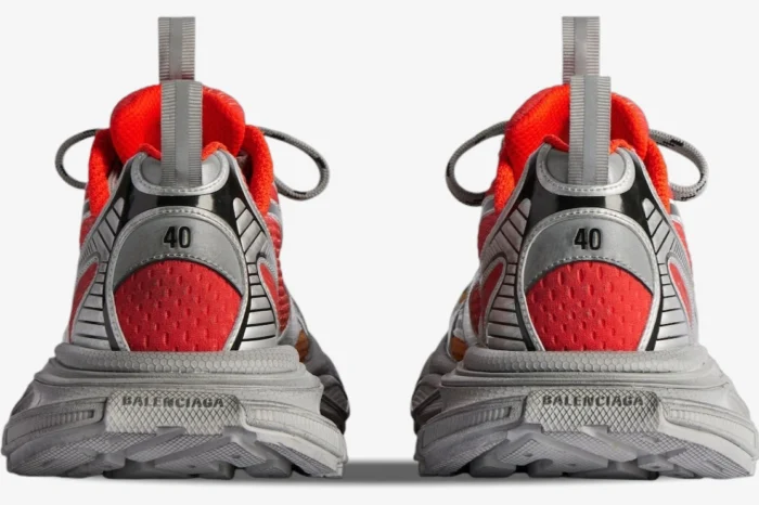 Balenciaga 3XL Gradient Red / Orange Distressed - Image 5