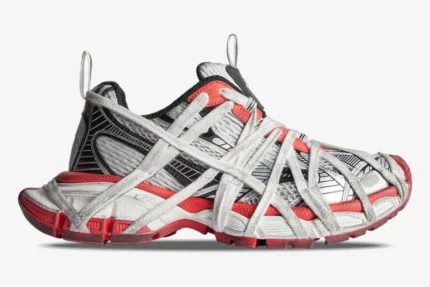 Balenciaga 3xl Extreme Lace Grey / Red