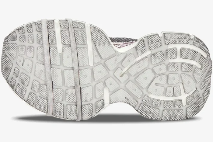 Balenciaga 3XL Silver Pink Distressed Sneaker - Image 5