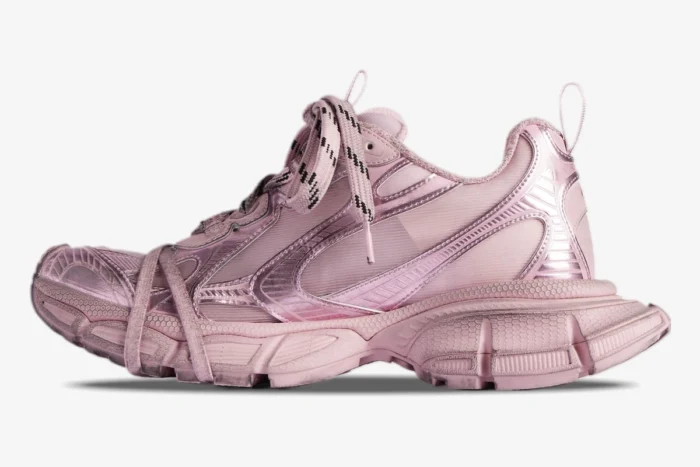 Balenciaga 3XL Summer Mesh Light Pink - Image 3