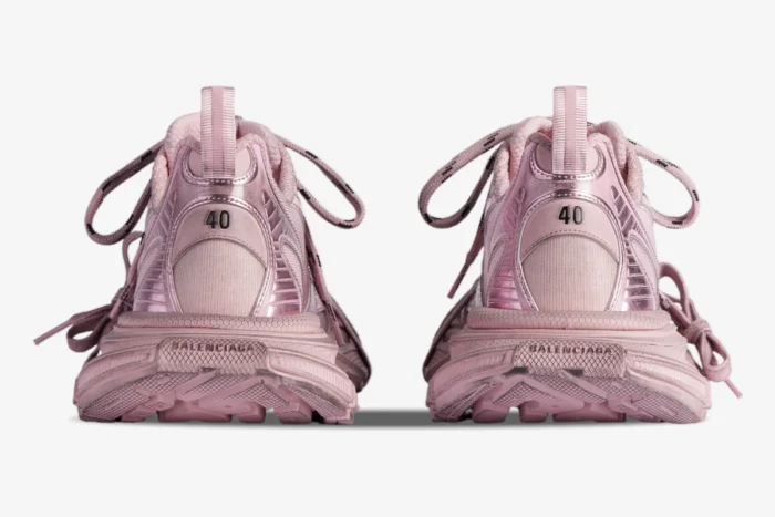 Balenciaga 3XL Summer Mesh Light Pink - Image 4