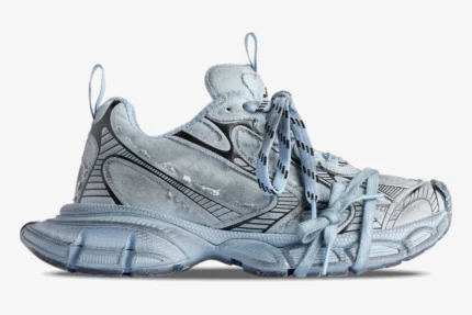 Balenciaga 3XL Sneaker Light Blue Distressed