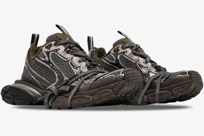Balenciaga 3XL Sneaker Worn-Out Brown - Image 5