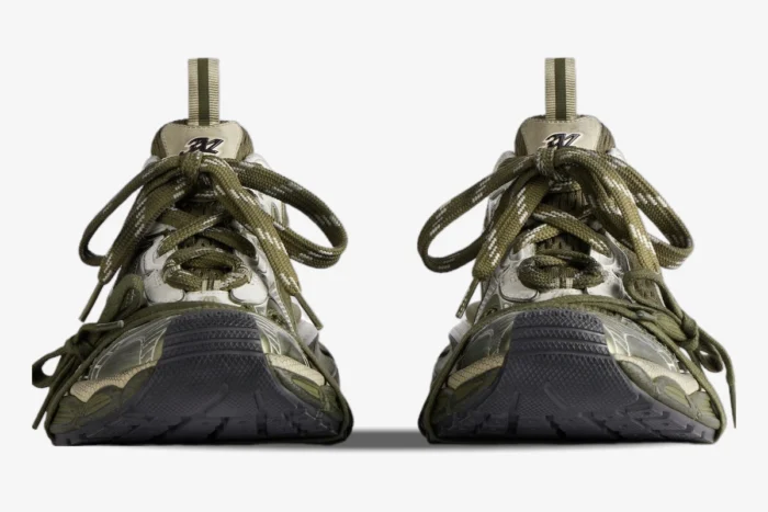 Balenciaga 3XL Sneaker 'Dark Green / Light Beige' - Image 3