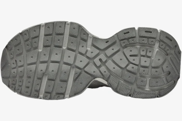 Balenciaga Men's 3XL Suede Oversized Sneakers in Light Grey Mix - Image 3