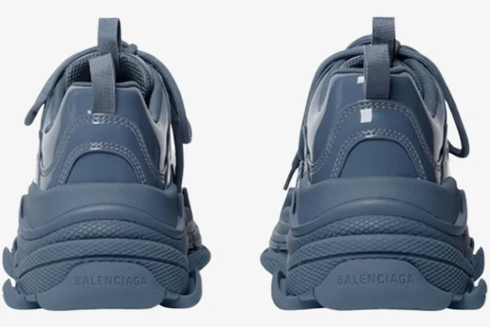 Balenciaga Triple S Sneakers 'Glossy Blue' - Image 4